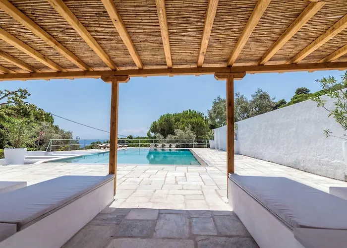 Βίλα Arios, Pool, Jacuzzi And Sea Καναπίτσα