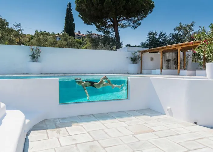 Arios, Pool, Jacuzzi And Sea * Kanapitsa (Skiathos)